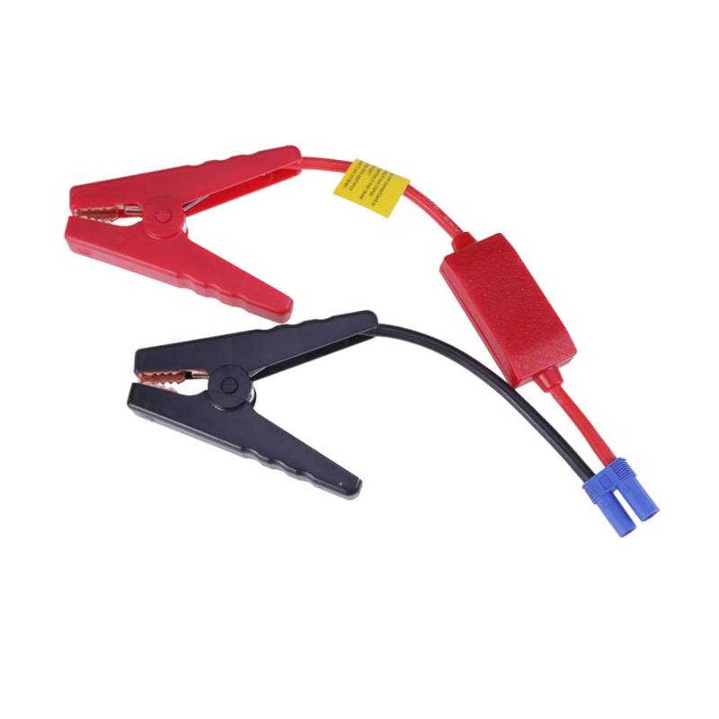 Amosfun 12V Auto Clip mit Umkehrfunktion Notstart Stromkabelklemme für Autobatterie Kabelklemme für Sicheres Fahrzeug Starthilfeset von Amosfun