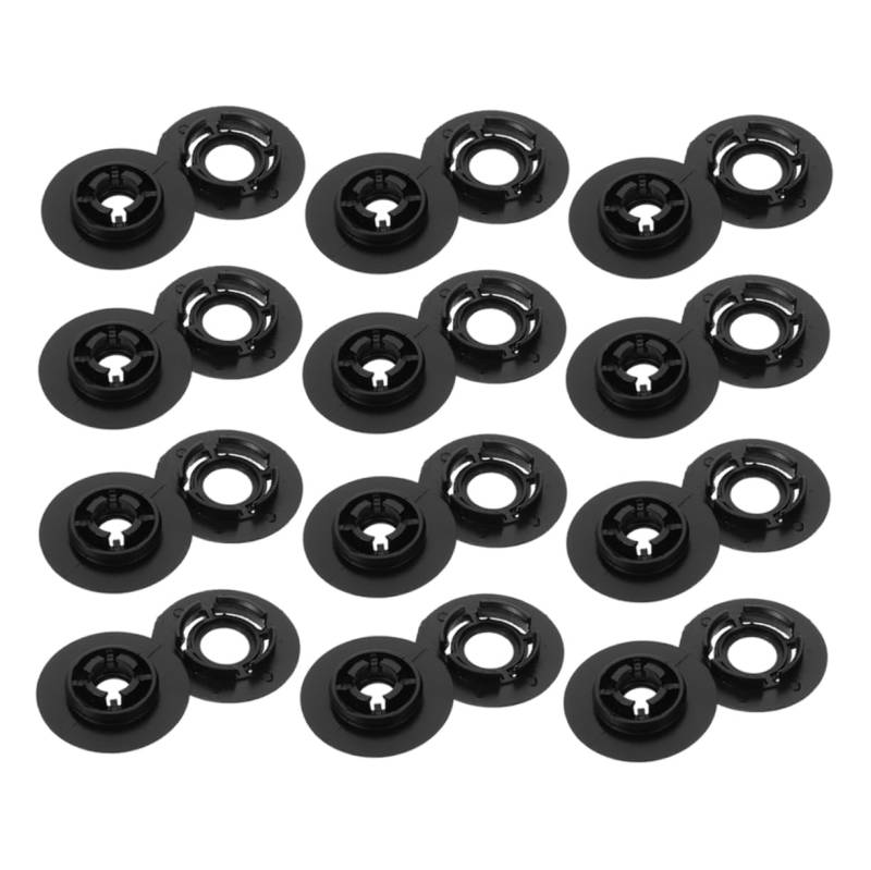 Amosfun 16 Stück Auto Fußmattenhalter Für Autoteppich Befestigungsclips Blaue Halter Automattenhalter Clips Für Teppichschnalle Fahrzeug Rutsch Automatten Clips Abdeckhaken Schwarzer von Amosfun
