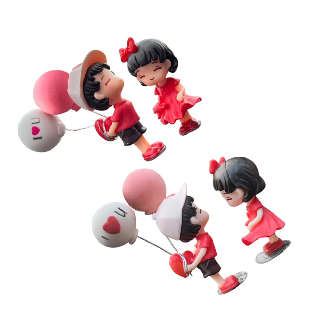 Amosfun 2 Paar Paar Puppen Ornamente Auto Ornamente Auto Süßes Zubehör Romantische Paar Figuren Abdeckung Fahrende Autos Für Die Innenansicht Armaturenbrett Harz Rot Amosfun 2 Paar Paar Puppen Ornamente Auto Ornamente Auto Süßes Zubehör Romantische Paar Figuren Abdeckung Fahrende Autos Für Die Innenansicht Armaturenbrett Harz Rot von Amosfun