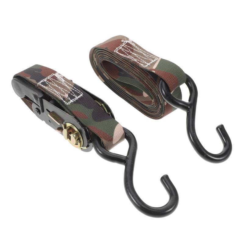 Amosfun 2 Stück Baumständergurte Auto Spanngurte Für Anhänger Ratschengurte Hochleistungs Motorrad Spanngurte Zurrgurte Ratschengurte Polyester von Amosfun