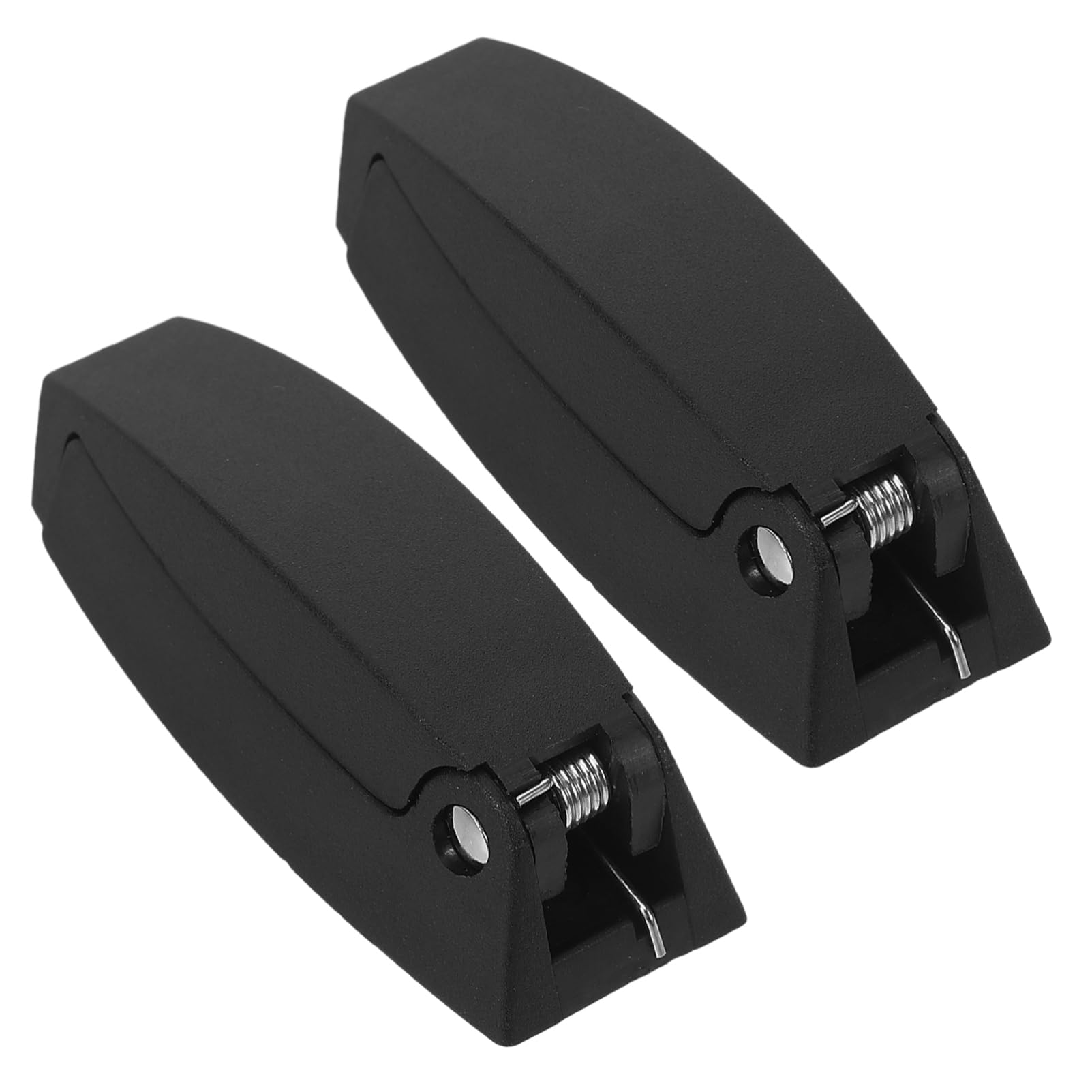 Amosfun 2 Stück Rv-anhängerkupplung Fangen Tragbar Türen Stopper Türkugelfang Wohnwagen Für Schlüssel Verriegeln Fängt Doppelt Haken Gepäcktür-Clip Plastik Black Amosfun 2 Stück Rv-anhängerkupplung Fangen Tragbar Türen Stopper Türkugelfang Wohnwagen Für Schlüssel Verriegeln Fängt Doppelt Haken Gepäcktür-Clip Plastik Black von Amosfun