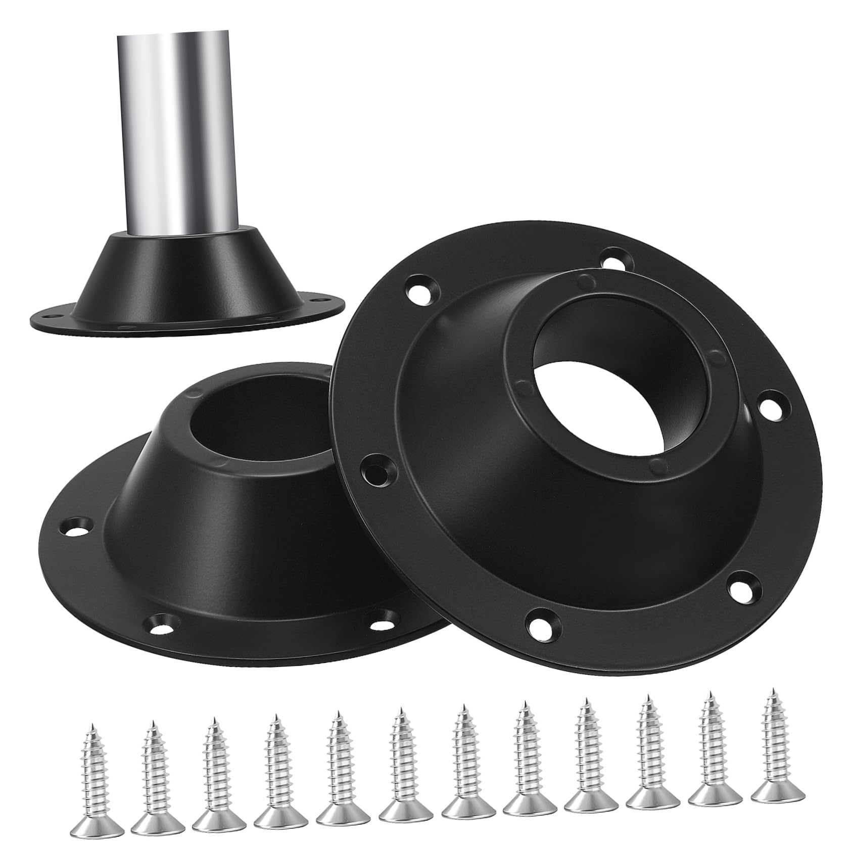 Amosfun 2 Stück Tischbasis Montieren Essen Halterung Für Tischbeinbasis Für Wohnmobile Basen Unterstützung Ersatz Sockel Tischhalterung Falten Aluminium Black Amosfun 2 Stück Tischbasis Montieren Essen Halterung Für Tischbeinbasis Für Wohnmobile Basen Unterstützung Ersatz Sockel Tischhalterung Falten Aluminium Black von Amosfun