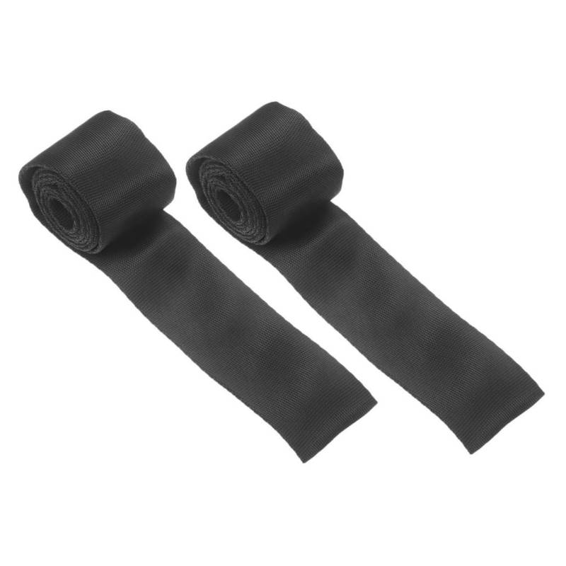 Amosfun 2 Stück Windenseilschutz Schlüssel Windenseil Schutzhülle Windenseilleitung Hülle Wickelschutz Kabelumwicklung Windenseilleitung Schutzhülle Windenseilabdeckung Polyester Schwarz von Amosfun