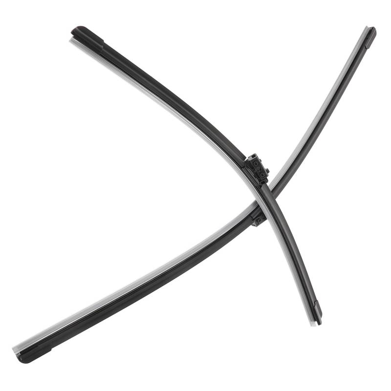 Amosfun 2 Stück Wischerblatt Ohne Knochen Regen Windschutzscheibe Klingen Scheibenwischer Automobil Wischerwerkzeug Reparatur Der Wischerleiste Wischblätter Plastik Black von Amosfun