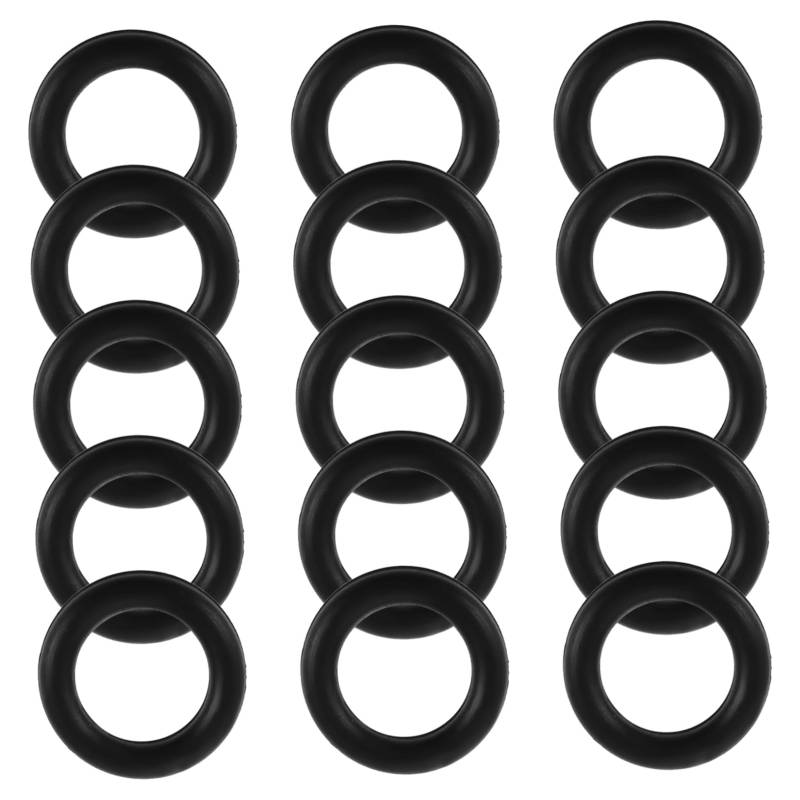 Amosfun 20 Stück Jacköldichtung Reparatursatz Für Wagenheberdichtung Aufbocken Austausch Der Wagenheber-reparaturwerkzeuge Reparatur des Wagenhebers Gummi Black von Amosfun