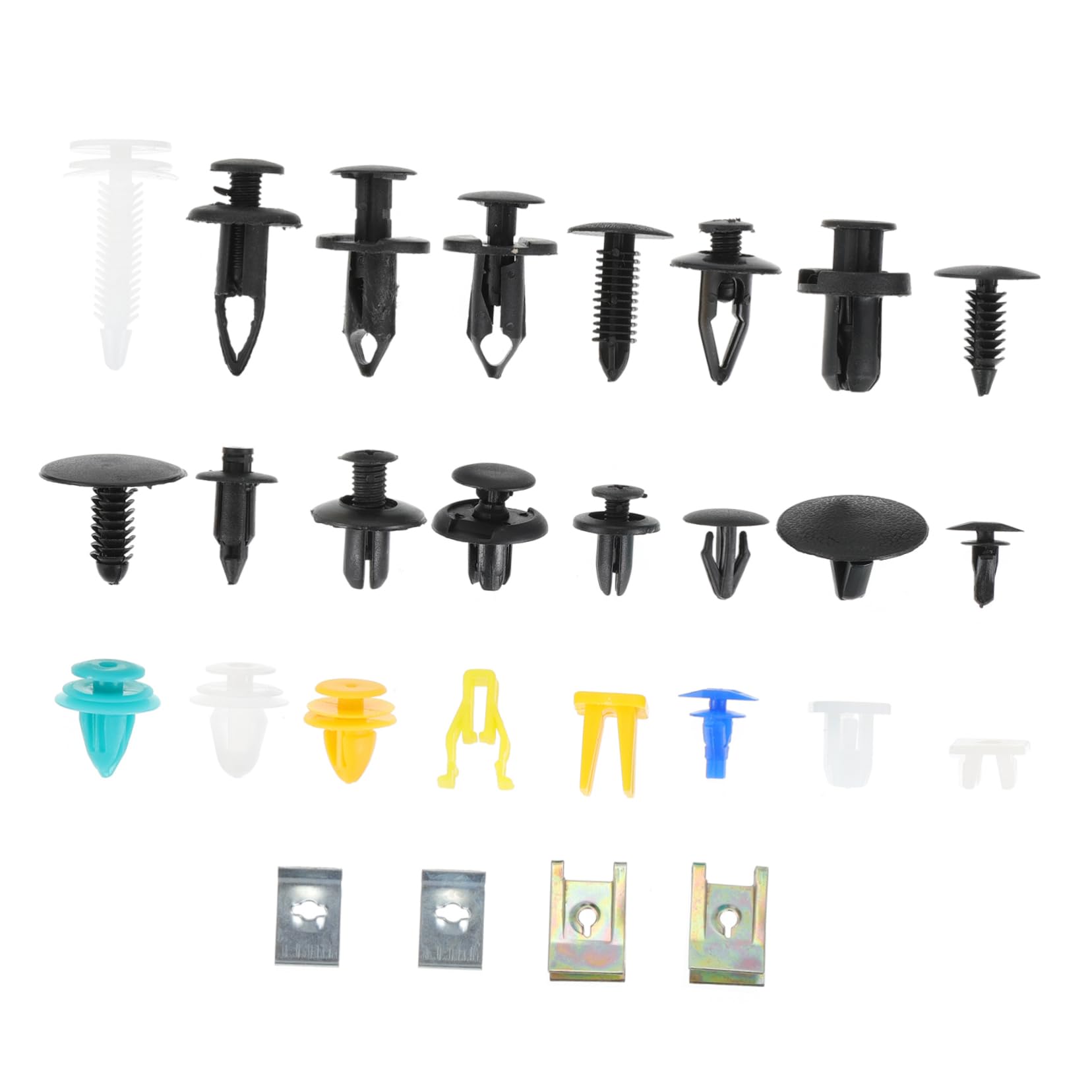 Amosfun 200 Stück Autoschnalle Entfernung Karosserieverkleidungsclips automatische Trimmung Haube Befestigungselemente Druckverschlüsse für Autos Auto stoßstange Befestigung Abs Schwarz Amosfun 200 Stück Autoschnalle Entfernung Karosserieverkleidungsclips automatische Trimmung Haube Befestigungselemente Druckverschlüsse für Autos Auto stoßstange Befestigung Abs Schwarz von Amosfun