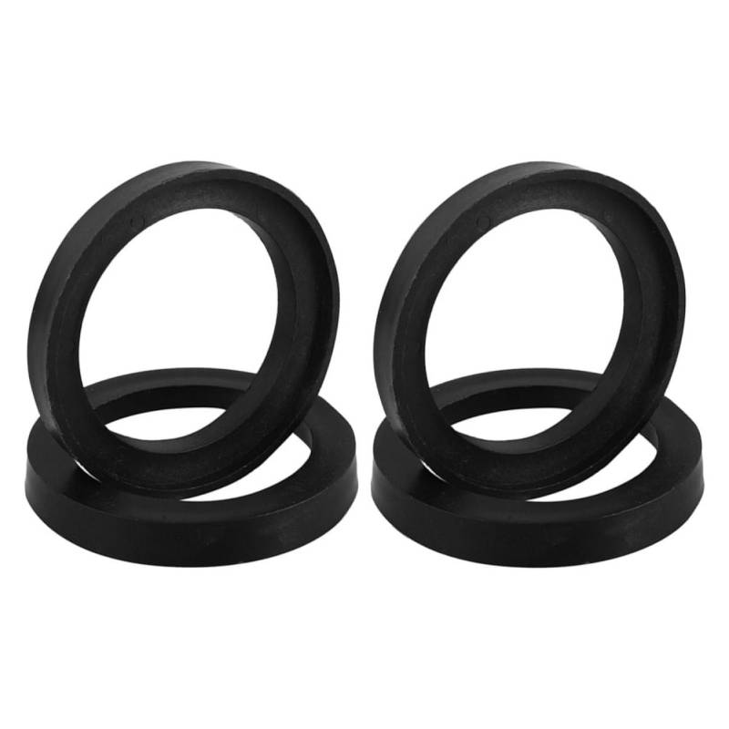 Amosfun 2Paare Lautsprecheradapter für Hochfrequenzlautsprecher Robuste Montage Ringe aus Schwarzem Kunststoff Kompatibel mit Auto Boot Lkw und Optimiert von Amosfun