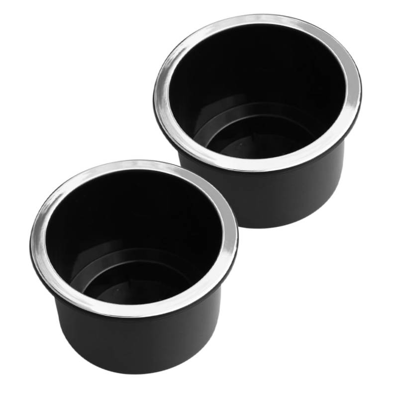 Amosfun 2Stücke Getränkehalter Aus Kunststoff Für Autos Boote Und Wohnmobile Getränkehalter Einsätze Für Wasserflaschen Und Dosen Für Täglichen Gebrauch Und Einfache von Amosfun