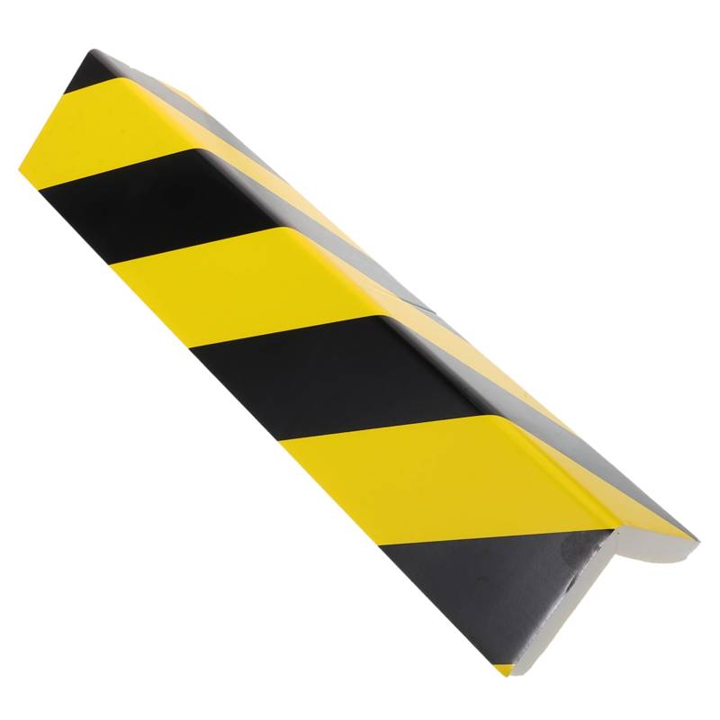 Amosfun 4 Stück Autowarn-eckstreifen Schutzstreifen Wand Kantenschutz Stopper Rand Stoßstange Eckschützer Bewachen Beschützer Ecke Garage Barrieren Pads Für Kellerpfostenpolsterung Schaum von Amosfun