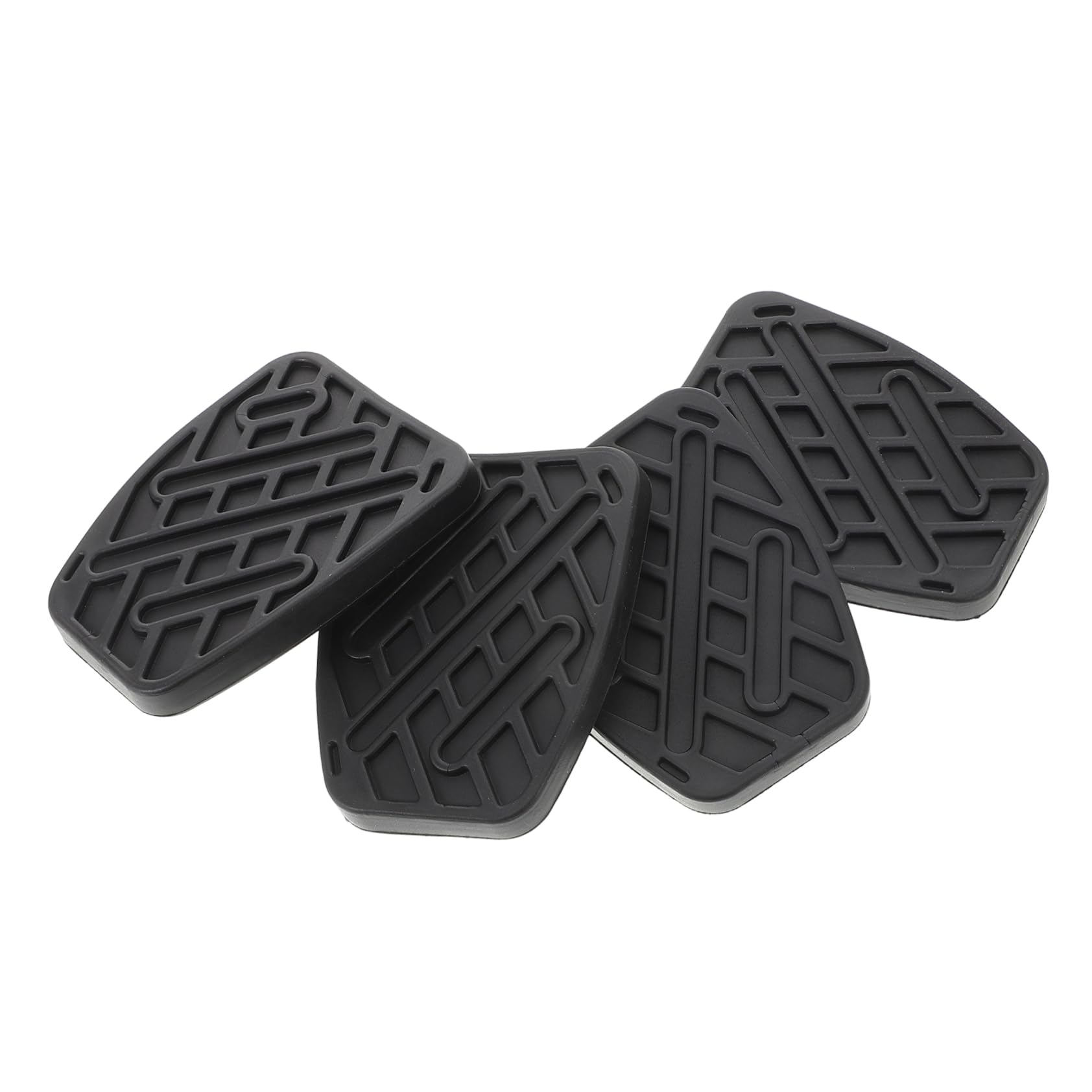 Amosfun 4 Stück Kupplungspedal Pads Auto Pedale Pedalauflage Bremspedalabdeckung Kupplungs -pedalpolster Unterlage Ersatz Zubehör-kupplungsdeckel Gummi Black Amosfun 4 Stück Kupplungspedal Pads Auto Pedale Pedalauflage Bremspedalabdeckung Kupplungs -pedalpolster Unterlage Ersatz Zubehör-kupplungsdeckel Gummi Black von Amosfun