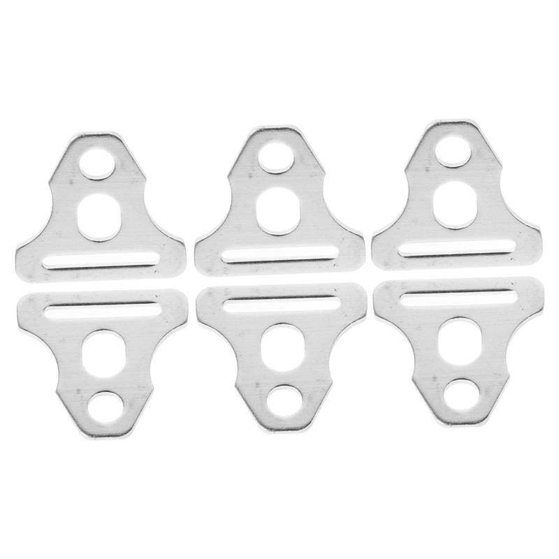 Amosfun 6 Teiliges Zelt Oberlicht Zubehör Seilspanner Leichte Seilverschlüsse Zeltseilschnalle Zeltschnurversteller Camping Seilfixierer Windseilschnalle Zeltschnurschnalle von Amosfun