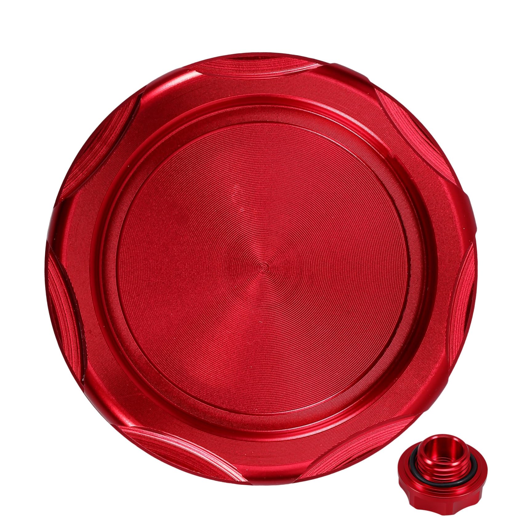Amosfun Aluminiumlegierölabdeckung Autozubehör Öltankdeckel Tankdeckel eines Fahrzeugs Tankdeckel für Kraftfahrzeuge Tankdeckel für Auto Aluminiumlegierung rot Amosfun Aluminiumlegierölabdeckung Autozubehör Öltankdeckel Tankdeckel eines Fahrzeugs Tankdeckel für Kraftfahrzeuge Tankdeckel für Auto Aluminiumlegierung rot von Amosfun