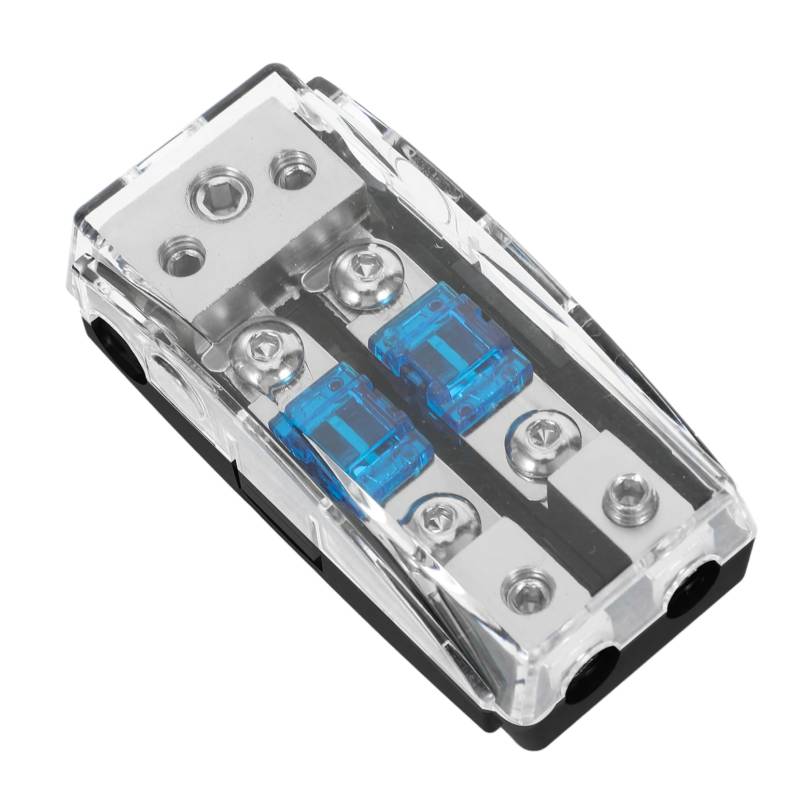 Amosfun Audio Verteilerblock Auto Amp Für Verteiler Verteilerblock 3 Wege Batterie Verteilerblock Kunststoff von Amosfun