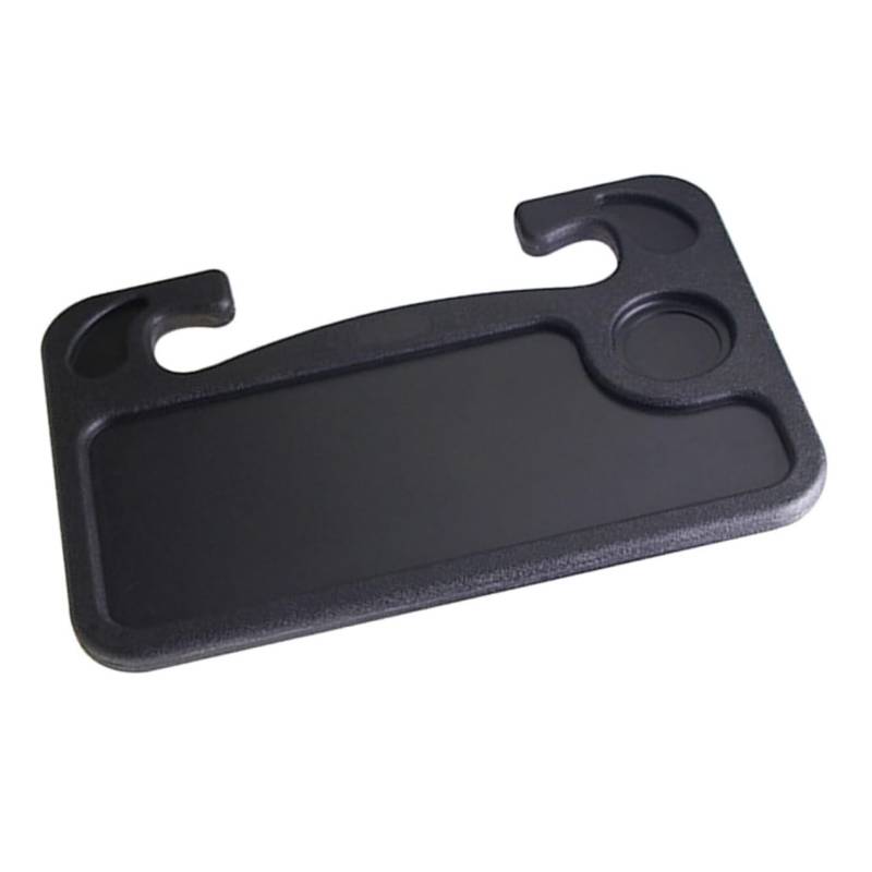 Amosfun Auto Esstisch Lenkrad Tablett Auto Lenkrad Schreibtisch Auto Tischtablett Lenkrad Esstisch Lkw Zubehör Auto Getränkehalter Tablett Auto Tische Auto Schreibtisch Schwarzes von Amosfun