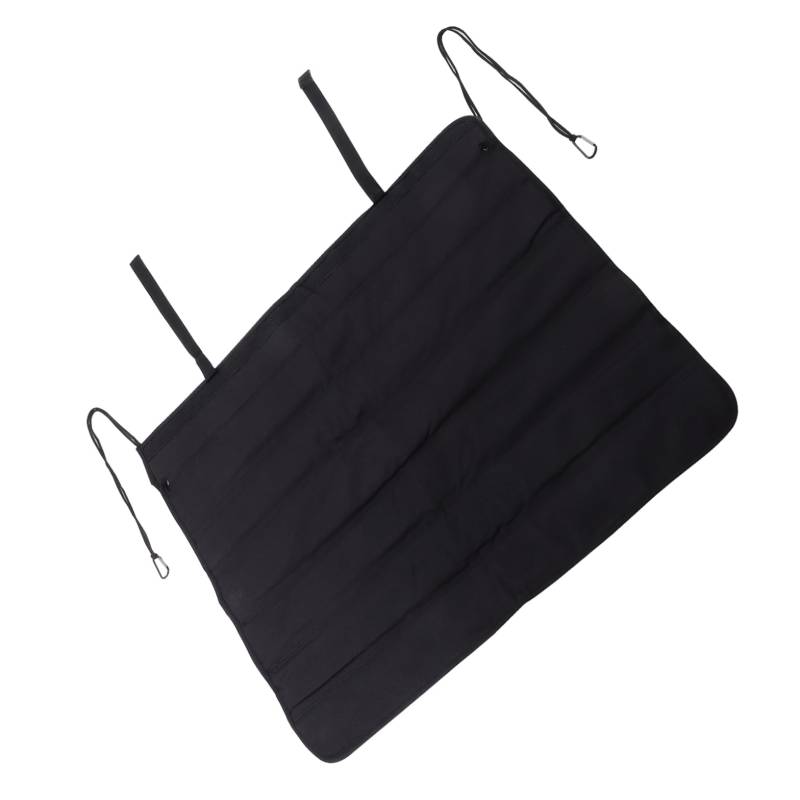 Amosfun Auto Stoßfänger Beschützerpolster Automatten Schutz Auto stoßstange pad PVC Black von Amosfun