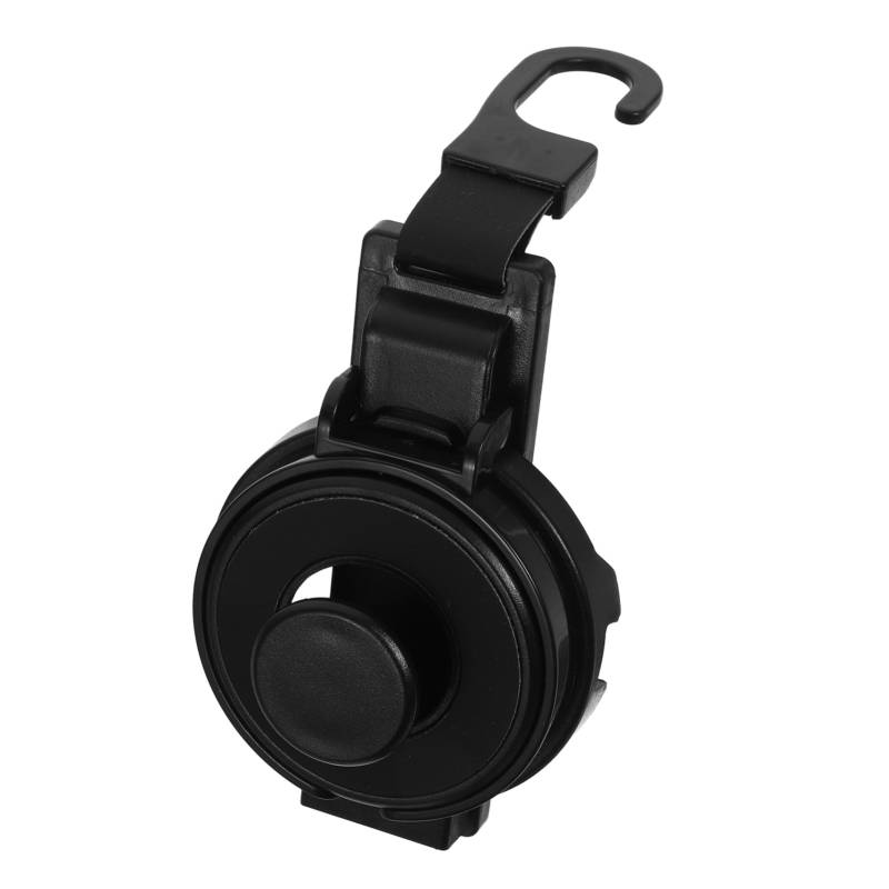 Amosfun Autohaken Tassenhalter Auto handyhalter Becherhalter fürs Auto Geldbörse für Auto Kopfstützenaufhänger Kleiderbügel für den Rücksitz Autocuphalter pp Black von Amosfun
