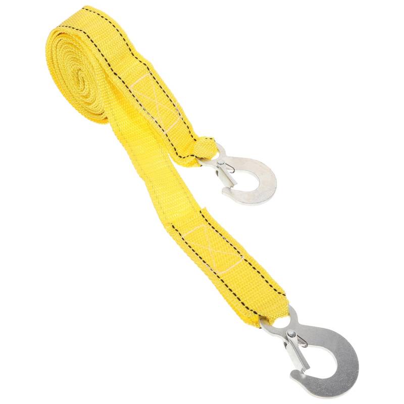 Amosfun Fahrzeug Abschleppgurte Schwere Zuggurte Auto Abschlepphaken Abschleppseil Outdoor Gurt Automobil Abschleppgurt Synthetisches Abschleppseil Beweglicher Anhänger Elastische von Amosfun