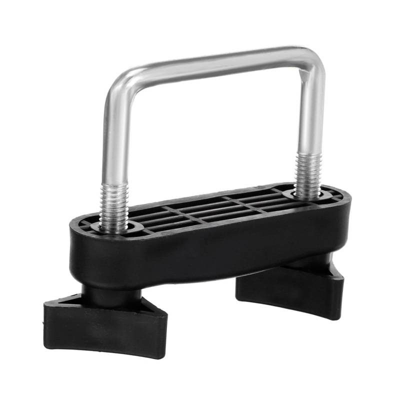 Amosfun Gepäckträger-befestigungsclip Aluminium Gestell Klammer Montieren Clips Montagehalterung Dachträger Zubehör Halterung Für Dachgepäckträger Autodach-befestigungswerkzeug Metall von Amosfun