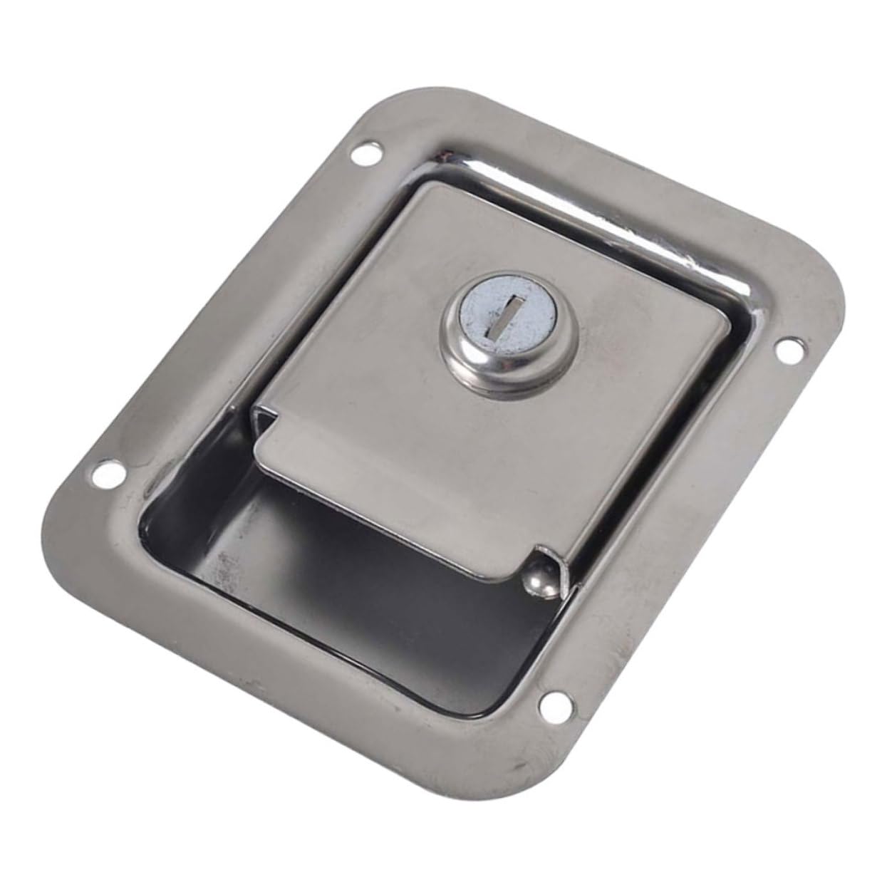 Amosfun Kasten Werkzeug Kasten Schloss Tür verriegeln LKW Schlüssel sperren Toolbox-Paddelschloss für UTV Schloss für ATV Toolbox Rostfreier Stahl Silver Amosfun Kasten Werkzeug Kasten Schloss Tür verriegeln LKW Schlüssel sperren Toolbox-Paddelschloss für UTV Schloss für ATV Toolbox Rostfreier Stahl Silver von Amosfun