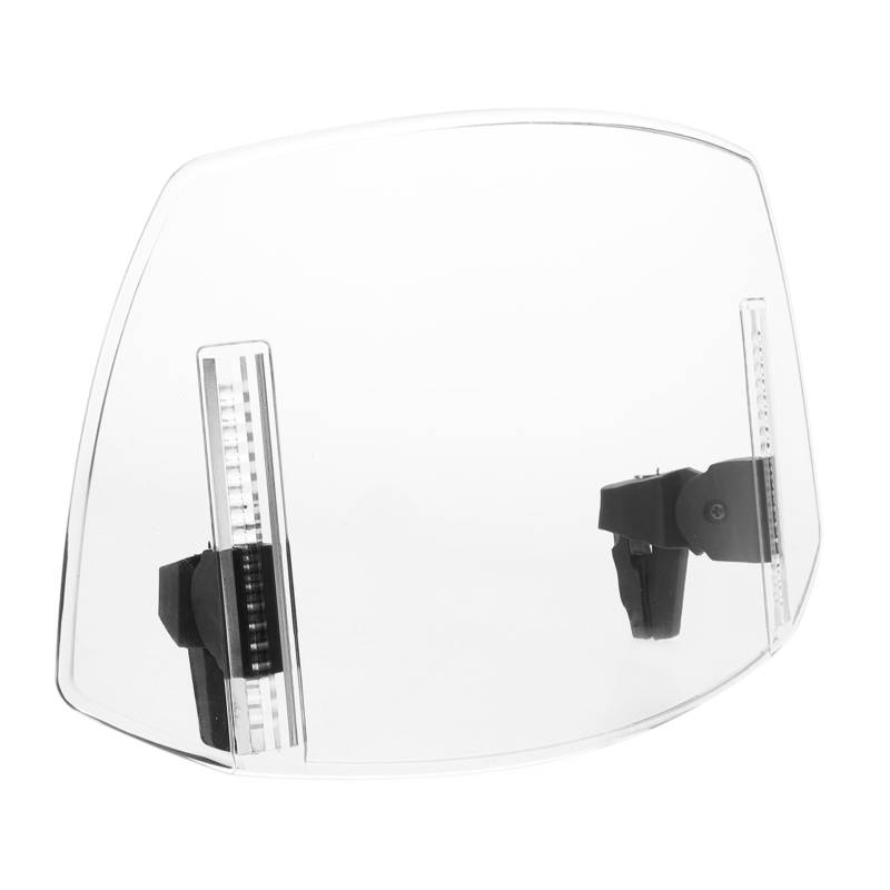 Amosfun Kunststoff Motorrad Windschutzscheibe Motorrad Windschutzscheibenverlängerung Motorrad Windabweiser Dreirad Windschutzscheibe Ersatz Windschutzscheibe Für Motorrad PC von Amosfun