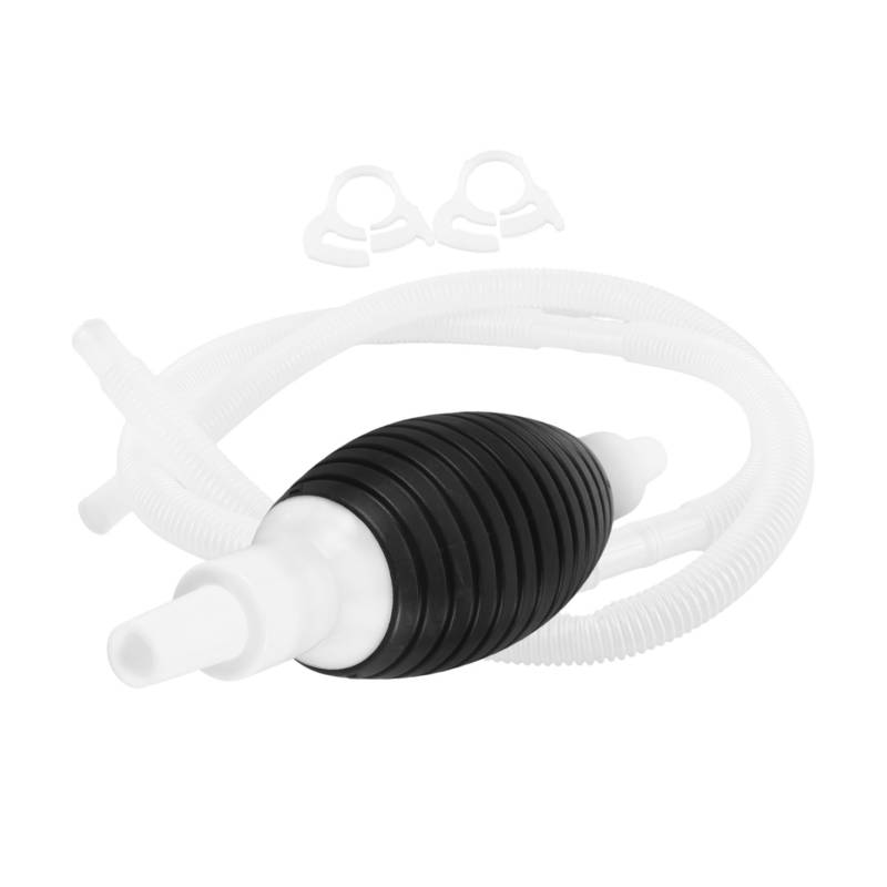 Amosfun Kunststoff Transferpumpe Manuell Tragbar Für Flüssigkeiten Und Gase Handpumpe Für Autos Siphon Handpumpen Flüssigkeitsabsauger Inline Schlauch Manuelle Wasserpumpe Eva von Amosfun
