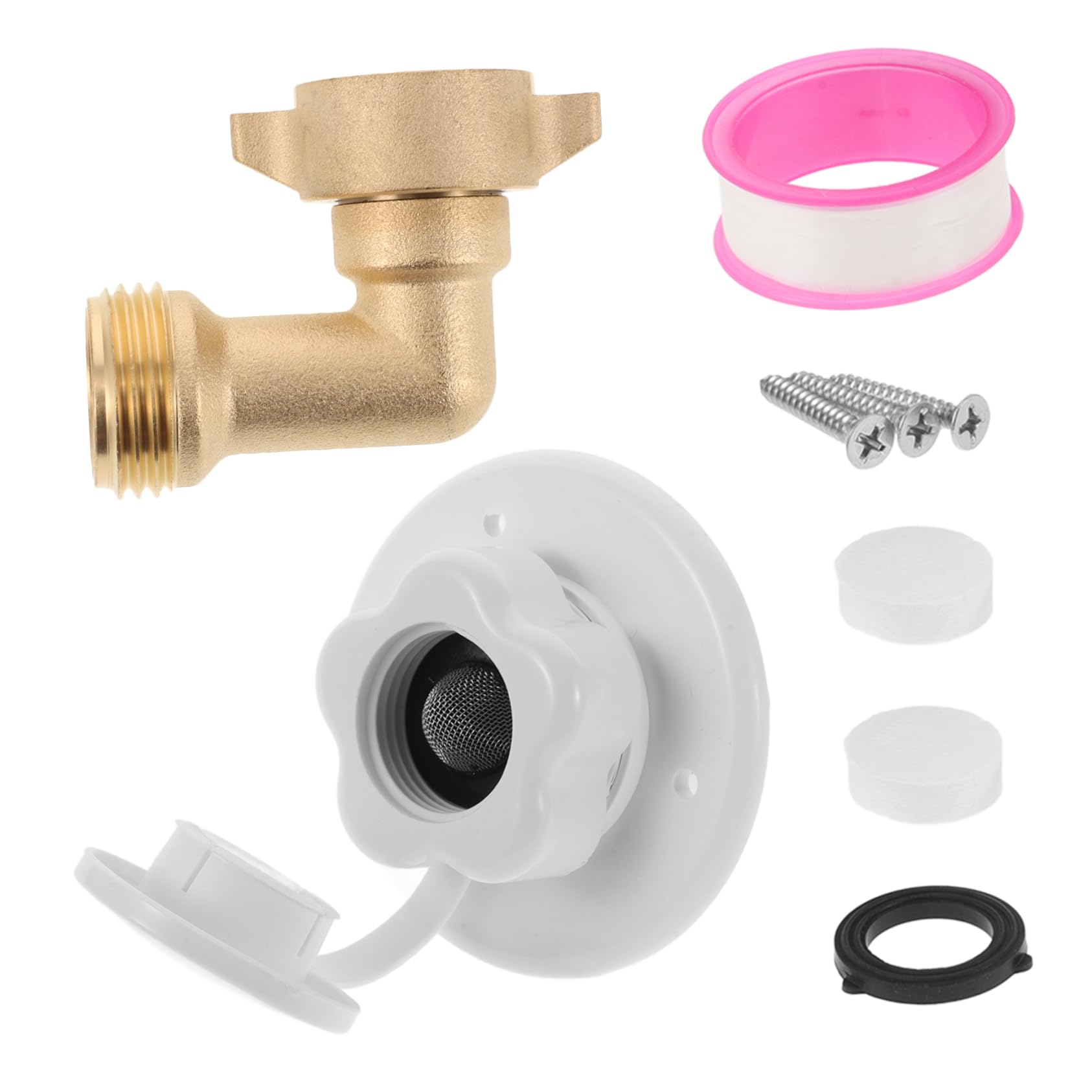 Amosfun Lecksicherer Stecker Austausch des Wassereinlasses im Wohnmobil Ersatzteile für Wohnmobile Ersatzteile und Zubehör für Wohnmobile Wassertank RV-Einlass Messing Weiß Amosfun Lecksicherer Stecker Austausch des Wassereinlasses im Wohnmobil Ersatzteile für Wohnmobile Ersatzteile und Zubehör für Wohnmobile Wassertank RV-Einlass Messing Weiß von Amosfun