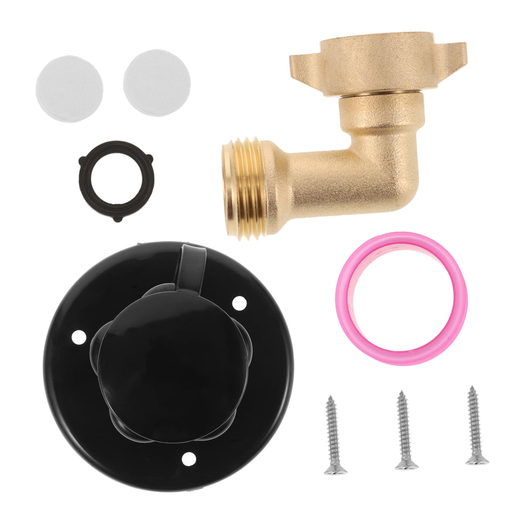 Amosfun Lecksicherer Stecker RV-Wasserschlauchanschluss Wassertank RV-Einlass Wohnmobil Wassereinlass Ersatzteile und Zubehör für Wohnmobile Plastik Black Amosfun Lecksicherer Stecker RV-Wasserschlauchanschluss Wassertank RV-Einlass Wohnmobil Wassereinlass Ersatzteile und Zubehör für Wohnmobile Plastik Black von Amosfun