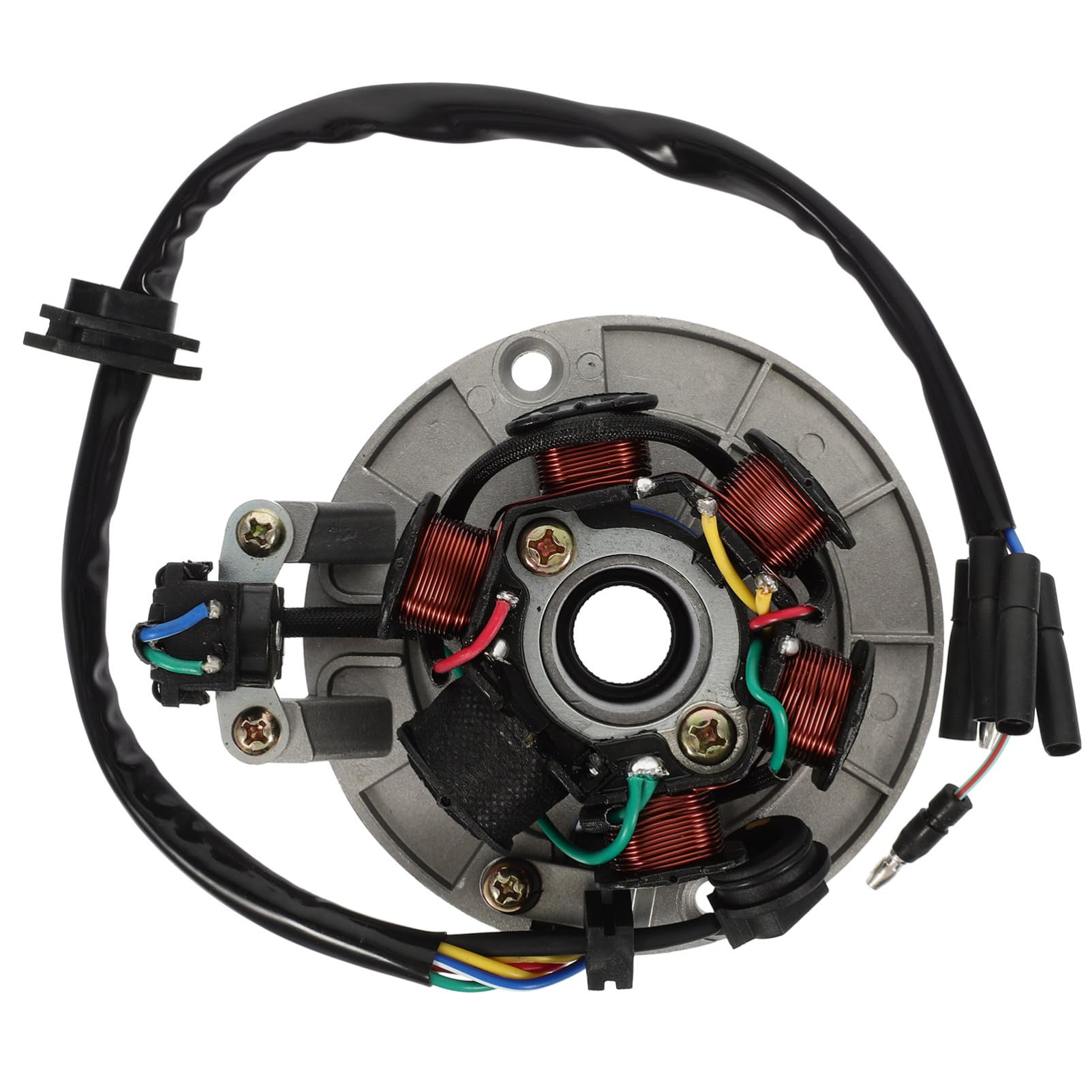 Amosfun Magnetische Statorspule Motorstarter Spulenzündung austauschbare Auto-Zündspule Zündstarter Zündspulenstarter Fahrzeug Zündspule Automotorenstarter Metall Silver Amosfun Magnetische Statorspule Motorstarter Spulenzündung austauschbare Auto-Zündspule Zündstarter Zündspulenstarter Fahrzeug Zündspule Automotorenstarter Metall Silver von Amosfun