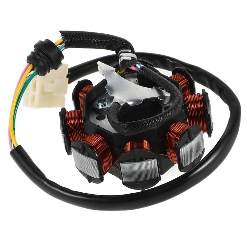 Amosfun Magnetspule Innere Schlüssel Motorrad Zündspule Draht Ersatz Anlasser Mit Spulenzündung Zündstarter Spulenzündung Und Anlasser Motorstarter Motor Zubehör Metall von Amosfun