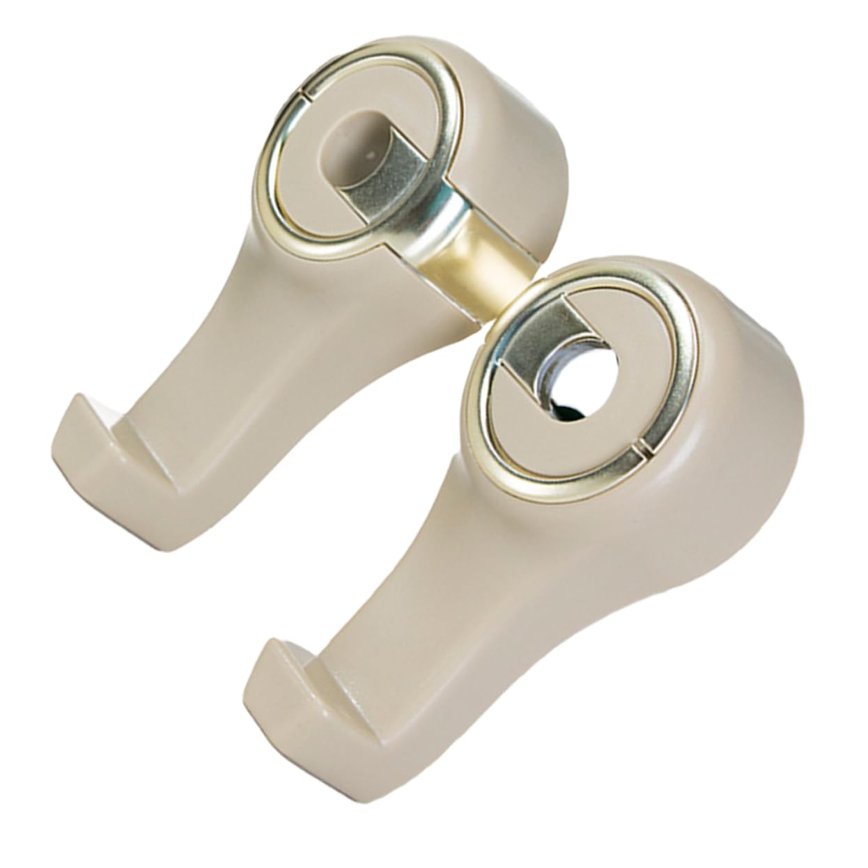 Amosfun Paar Autohaken Haken zum Aufhängen des Autos Rückenlehnen-Organizer-Halter Aufhänger für die Kopfstütze des Rücksitzes Beige Amosfun Paar Autohaken Haken zum Aufhängen des Autos Rückenlehnen-Organizer-Halter Aufhänger für die Kopfstütze des Rücksitzes Beige von Amosfun