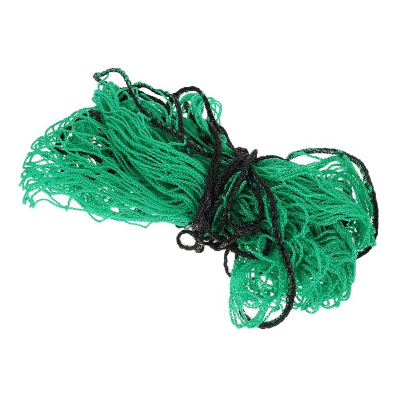 Amosfun Sicherheitsnetz Automobil LKW-Ladungsnetzdach Camping Bett schweres Frachtnetz LKW-Dach-Ladungsnetz LKW-Dachträger-Ladungsnetz LKW-Hinterladenetz Polyethylen Green von Amosfun