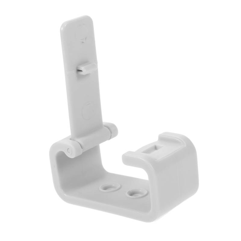 Amosfun Vorhangbefestigungen Raffhalter Gardinenband Zurück Schild Camper-vorhangclips Vorhänge Gardinenhalter Binden Zubehör Für Wohnmobile Weiß Abs-Kunststoff von Amosfun