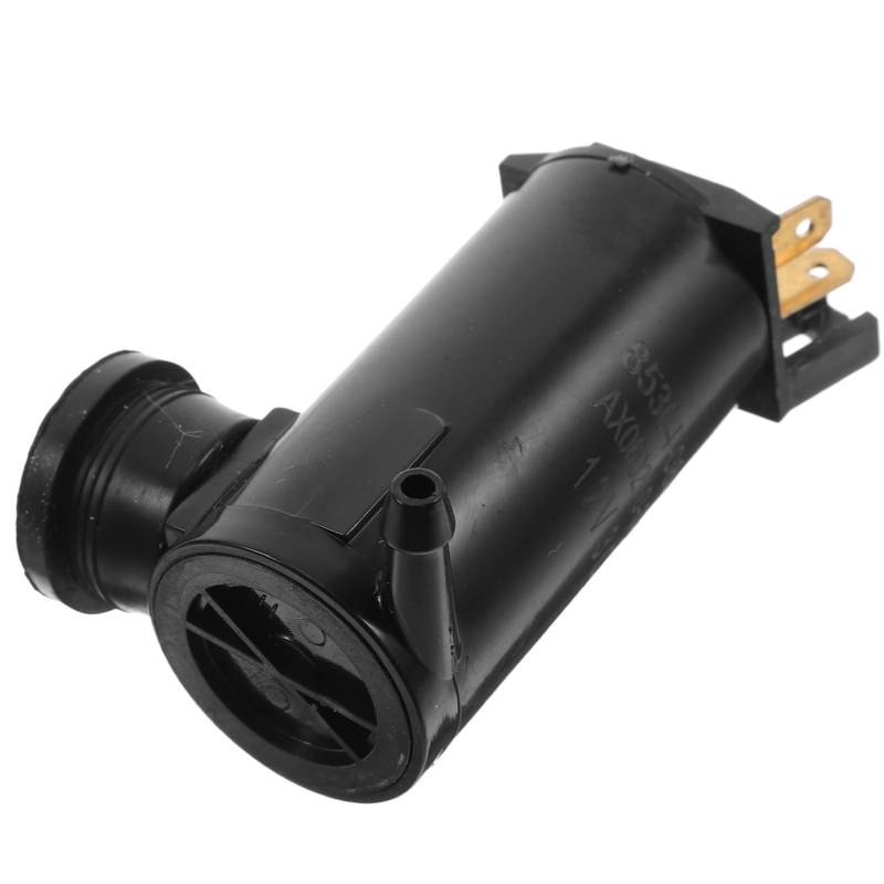 Amosfun Wasserstrahlmotor Windschutzscheibe Fluid waschen Wischerflüssigkeit Waschmaschine sprühen Scheibenwaschflüssigkeitspumpe Auto-Scheibenwaschpumpe Plastik Black von Amosfun