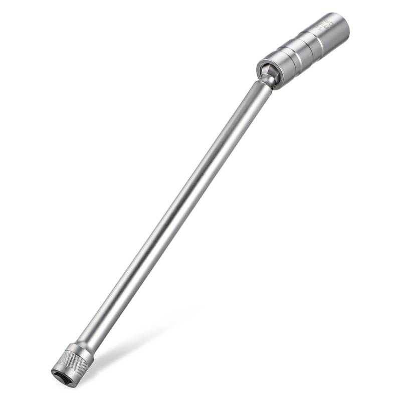 Amosfun Zündkerzenstecker Autostecker Mechaniker Magnetisch Sechseckig Ersatz Kfz Zubehör Für Drehzündung Drehmomententferner Kfz Reparatur Chrom Vanadium Stahl Silber von Amosfun