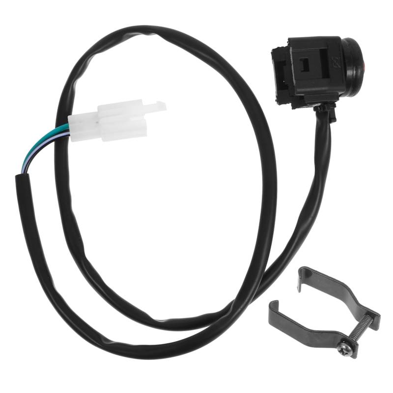 Amosfun Zündspule Mini Motorrad Zündspule Motorrad Roller Teile Motorrad Zubehör Passend Für Spulenzündung Motorrad Zubehör Edelstahl Rot von Amosfun