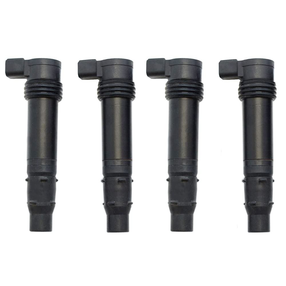 Amrxuts 4 Stück pro Packung F6T570 F6T560 21171-0029 Motorrad Zündspule passt für KAWASAKI ZX-6R NINJA ZX636 ZX600 ZX6R ZXR9F ZX R9F 636 2003-2016 Amrxuts 4 Stück pro Packung F6T570 F6T560 21171-0029 Motorrad Zündspule passt für KAWASAKI ZX-6R NINJA ZX636 ZX600 ZX6R ZXR9F ZX R9F 636 2003-2016 von Amrxuts