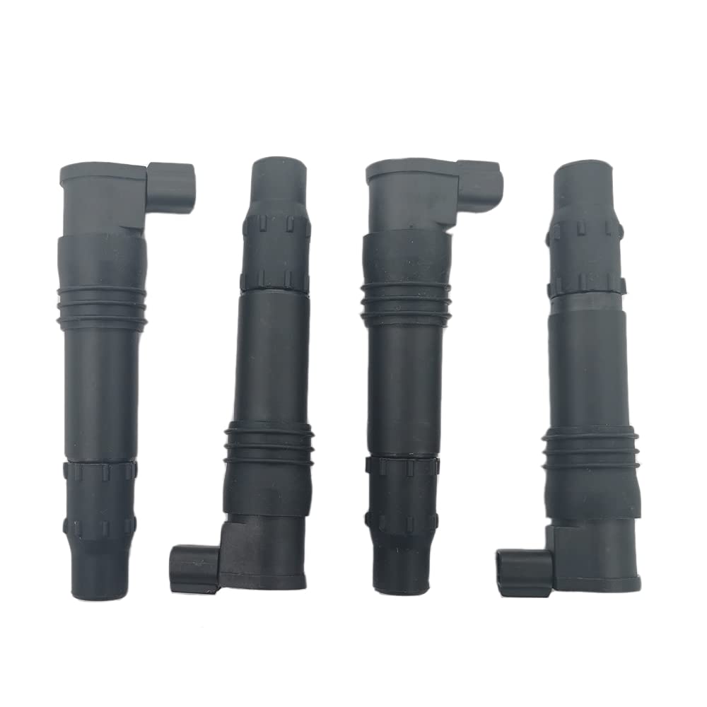 Amrxuts 4er Pack Zündspule 129700-4400 passt für SUZUKI GSX1300R GSXR1000 Hayabusa 1300R GSF GSX 650F Bandit 650 1250 GSXR750 1999-2015 F6T547 Amrxuts 4er Pack Zündspule 129700-4400 passt für SUZUKI GSX1300R GSXR1000 Hayabusa 1300R GSF GSX 650F Bandit 650 1250 GSXR750 1999-2015 F6T547 von Amrxuts