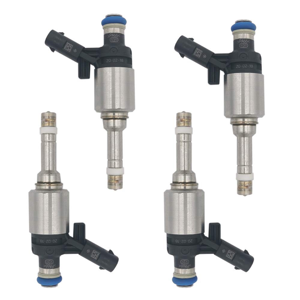 Amrxuts 4er Pack im Set 0261500057 06H906036F Einspritzdüse passt für AU-DI A3 TT 1.8 TFSI passt für SKO-DA für OCTAVIA SUPERB 1.8 TSI 118KW 2006-2015 Amrxuts 4er Pack im Set 0261500057 06H906036F Einspritzdüse passt für AU-DI A3 TT 1.8 TFSI passt für SKO-DA für OCTAVIA SUPERB 1.8 TSI 118KW 2006-2015 von Amrxuts
