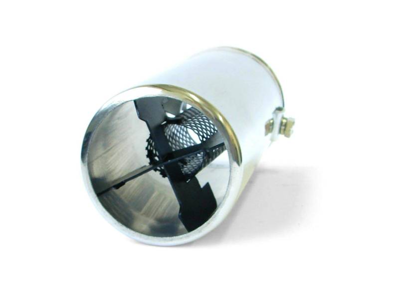 Auspuffblende Endrohr Edelstahl Universal Sportauspuff Auspuff Blende AM016 von Amslight