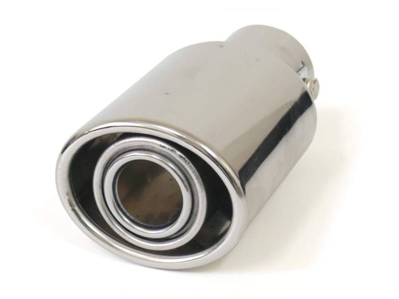 Auspuffblende Endrohr Edelstahl Universal Sportauspuff Auspuff Blende AM092 von Amslight