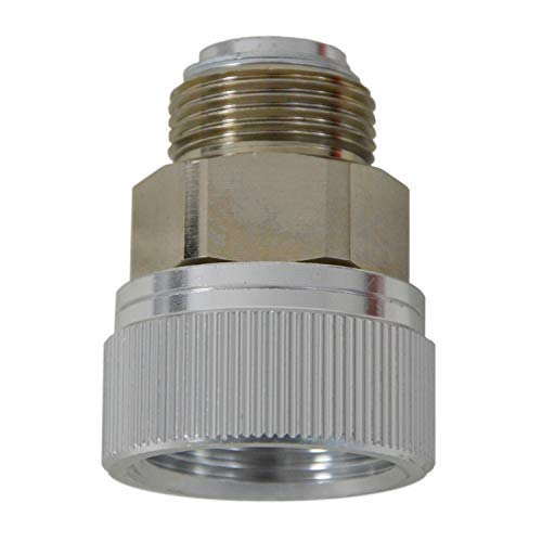 AMUR Drehgelenk, Adapter zwischen Dieselschlauch und Zapfpistole, Dieselpumpe, Heizölpumpe, Ölpumpe, Digital Zählwerk Diesel Zapfpistole von AMUR