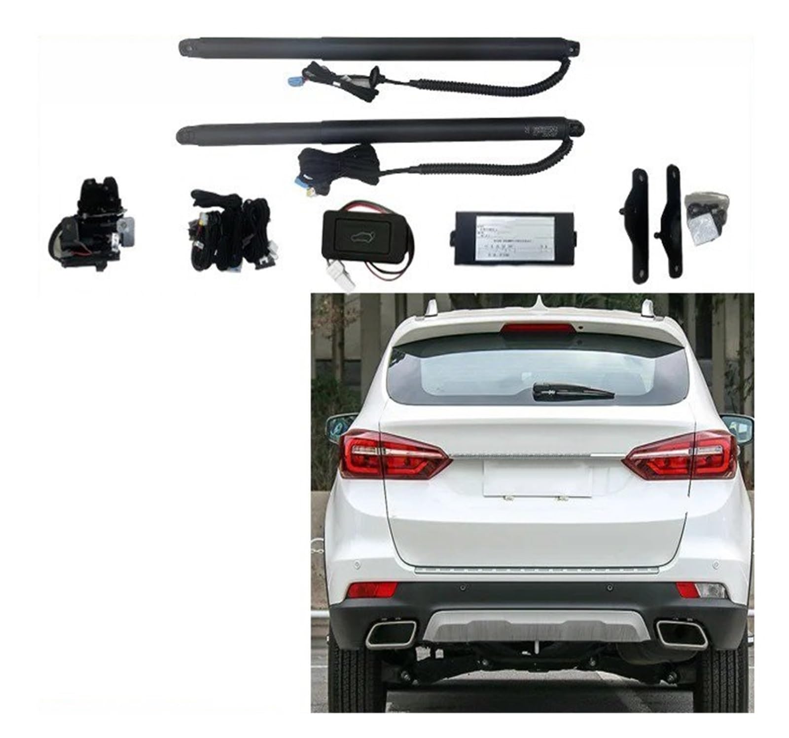 Autoteile Für Dong Für Feng Für Aeolus AX7 2019 2020 Elektrische Heckklappe Hebebühne Automatische Stamm Öffnung Drift Drive Power Tor Elektrische Gasfeder(with Kick Senor) von Amxaqjc