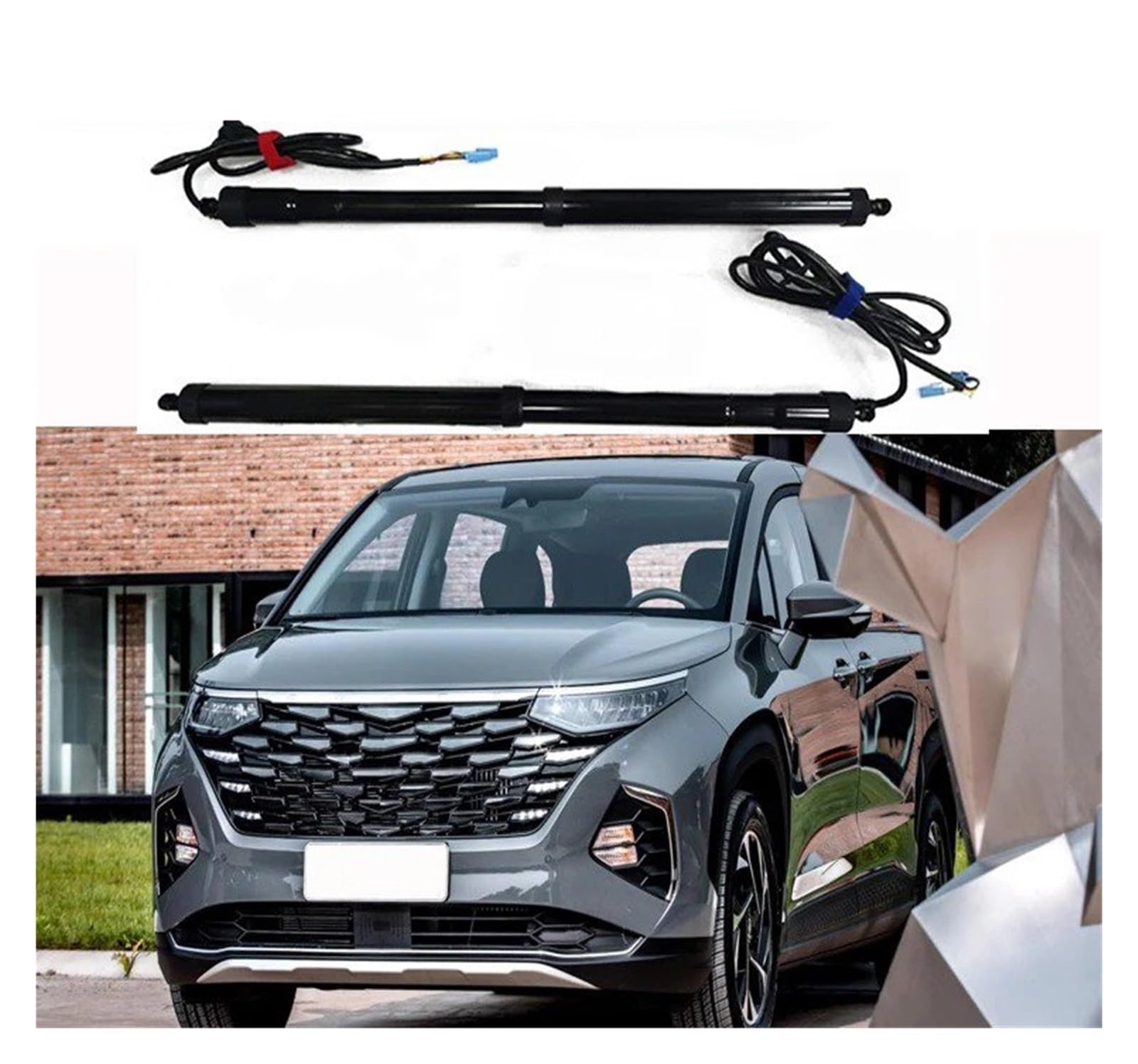 Autoteile Für Hyundai Für Custo 2021 2022 2023 Elektrische Heckklappe Hebebühne Automatische Kofferraum Öffnung Elektrische Motor Elektrische Gasfeder(with Kick Sensor) von Amxaqjc
