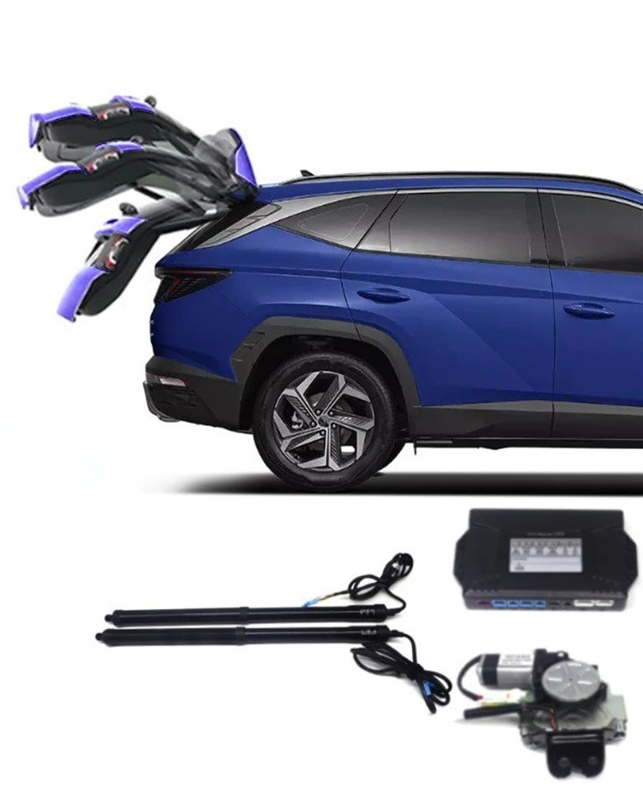 Autoteile Für Hyundai Für Tucson 2015-2023 Elektrische Heckklappe Aufzug Automatische Kofferraum Öffnung Auto Aufzug Elektrische Gasfeder(with Kick Sensor) von Amxaqjc