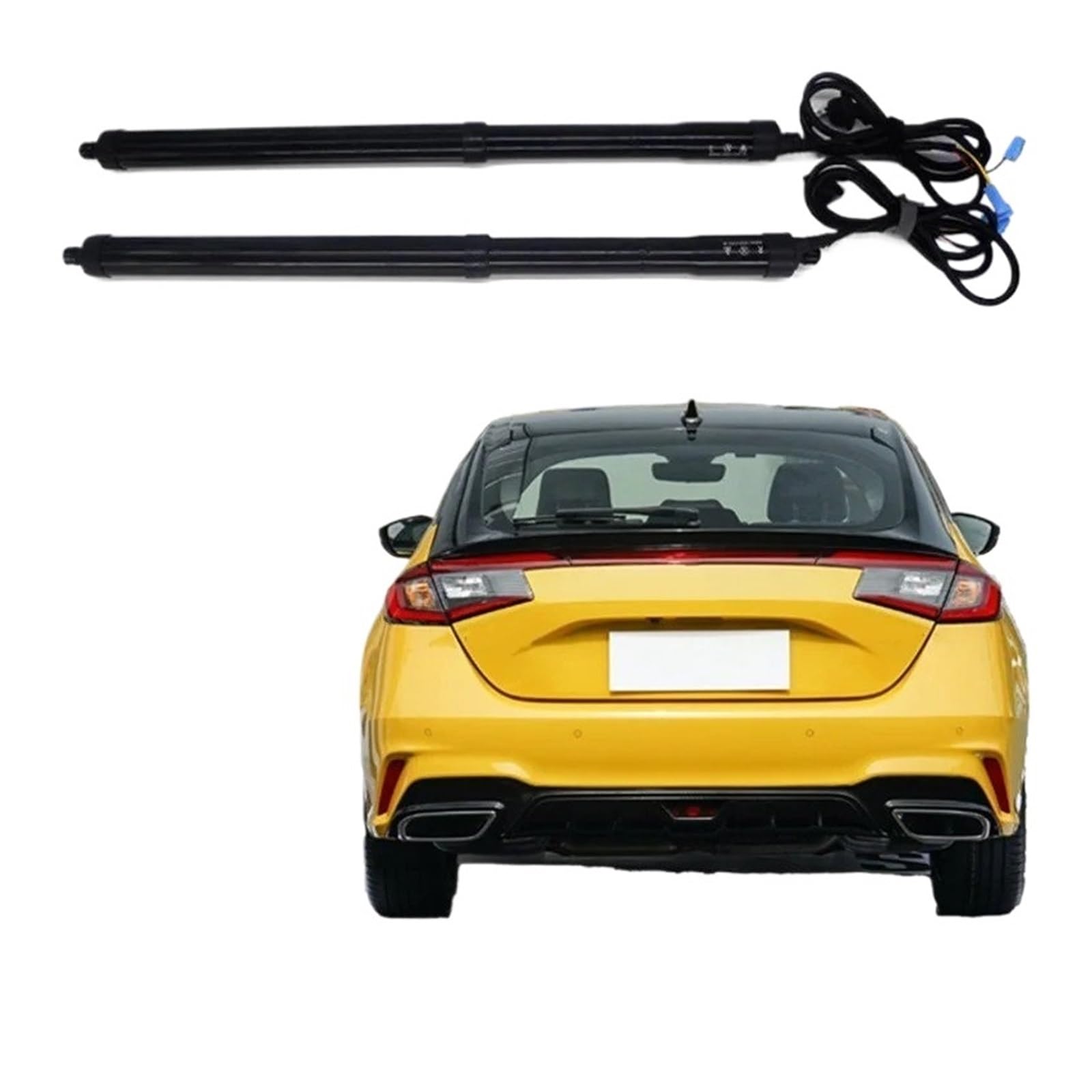 Autoteile Für Integra 2023 Auto Elektrische Heckklappe Aufzug Auto Elektrische Stamm Stick Kick Sensor Hinten Tür Power Kit Elektrische Gasfeder(with Kick Senor) von Amxaqjc