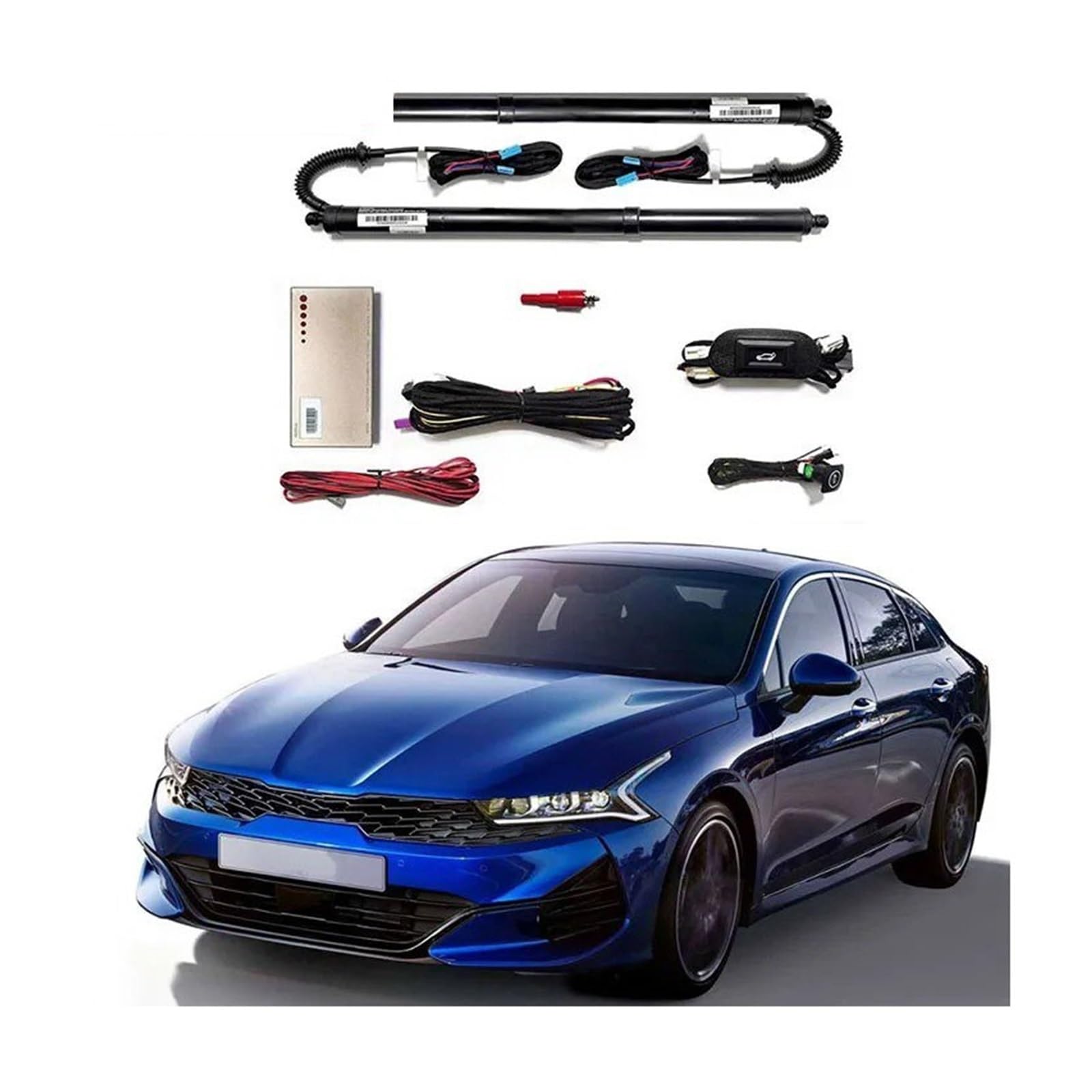 Autoteile Für KIA K5 2022 2023 Elektrische Heckklappe Auto Intelligente Hinten Stamm Unterstützung Stange Schwanz Tür Schalter Elektrische Gasfeder(Without Foot Sensor) von Amxaqjc