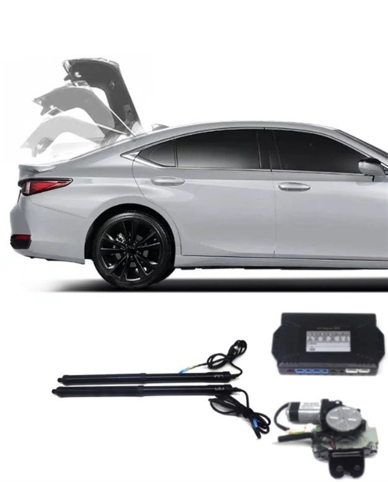 Autoteile Für Lexus ES 2018-2023 Elektrische Heckklappe Auto Heber Automatische Kofferraum Öffnung Hinten Tür Power Gate Elektrische Gasfeder(with Kick Sensor) von Amxaqjc
