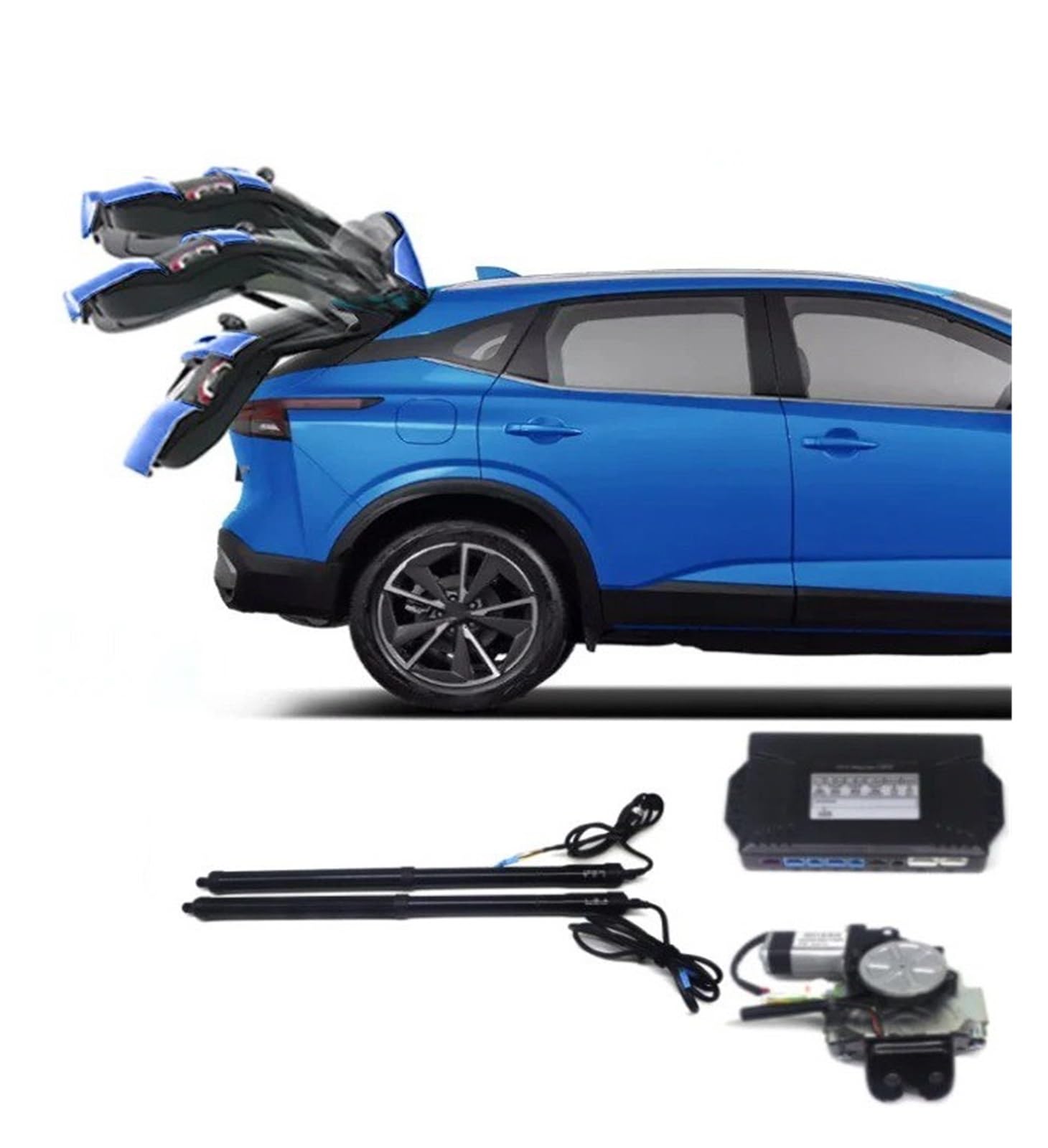 Autoteile Für Nissan Für Qashqai 2016-2023 Auto Elektrische Heckklappe Automatische Steuerung Stamm Stick Auto Hinten Tür Power Kit Elektrische Gasfeder(with Kick Sensor) von Amxaqjc