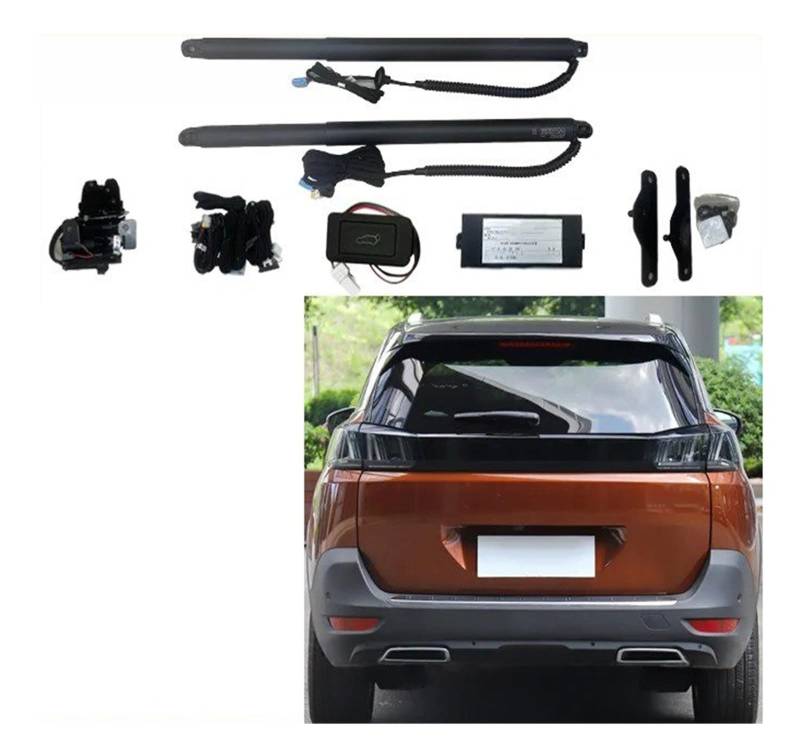 Autoteile Für Peugeot 5008 2017 2018 2019 2020 2021 Elektrische Heckklappe Hebebühne Automatische Kofferraum Öffnung Drift Drive Power Tor Elektrische Gasfeder(with Kick Senor) von Amxaqjc