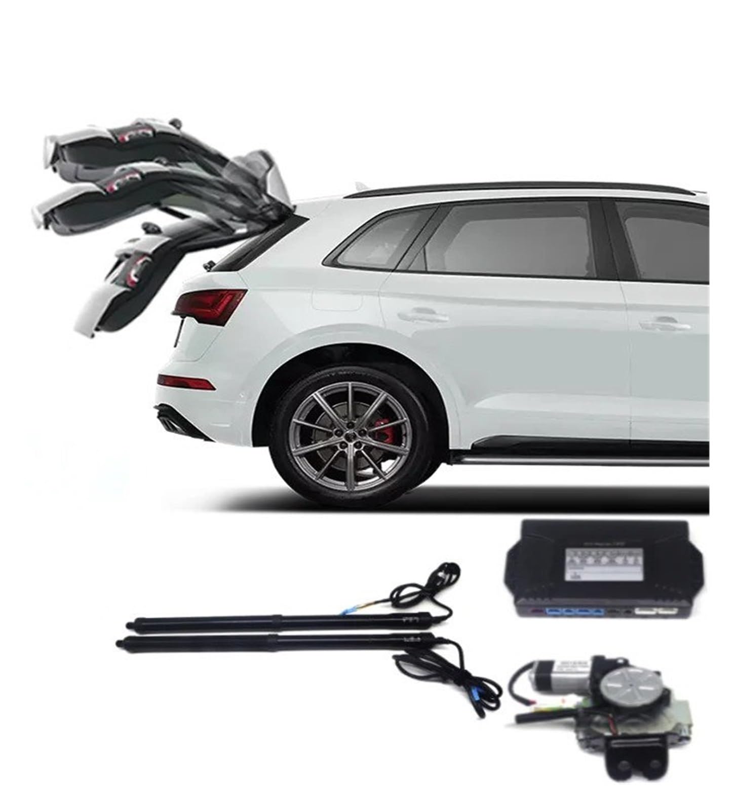 Autoteile Für Q5 2008-2024 Elektrische Heckklappe Intelligente Schwanz Box Tür Power Betrieben Stamm Dekoration Auto Elektrische Heckklappe Elektrische Gasfeder(with Kick Sensor) von Amxaqjc